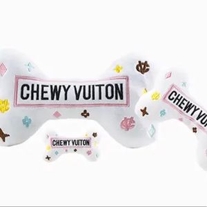 Large White Chewy Vuiton Bones